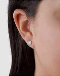 Fossil - Sterling Silver-Tone Earring