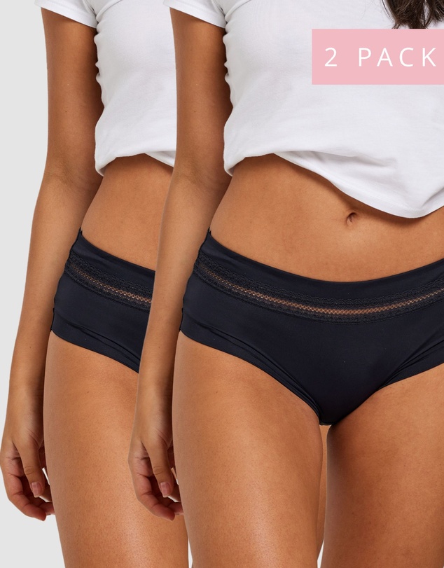 Kayser - 2 Pack Insanely Comfy Mid Rise