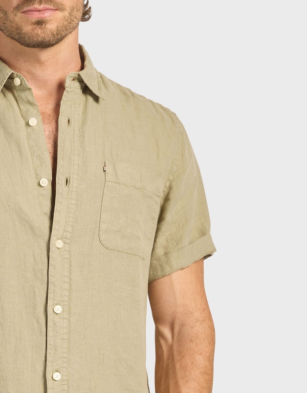 Academy Brand - Hampton Linen S/S Shirt
