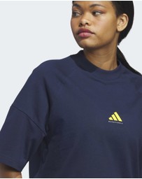 adidas Performance - adidas Basketball Boxy Tee Womens