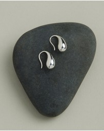 Najo - Eau Silver Earrings