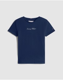 Tommy Hilfiger - Tommy Foil Script Tee - Kids