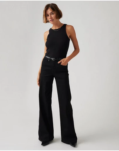 Levi's - 318 Shaping Wide-Leg Jeans