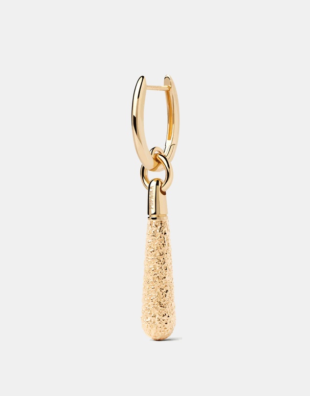 PDPAOLA - Popcorn Large Jupiter Single Hoop Earring