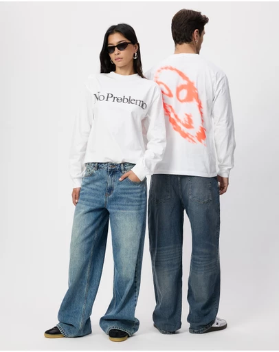 No Problemo - Smile Away LS Tee