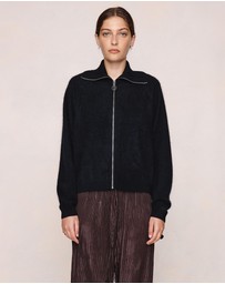 Marle - Oscar Wool-Cashmere Zip Up Cardigan