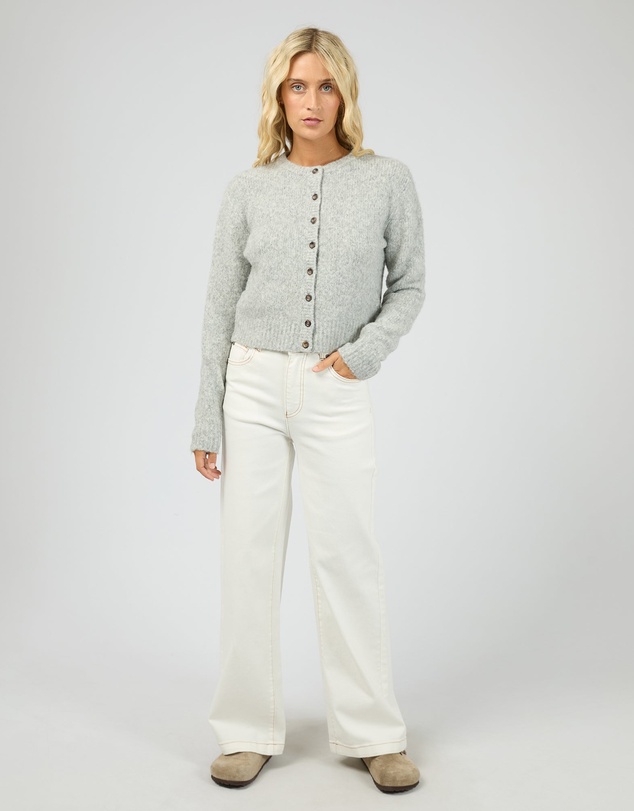 All About Eve - Bayside Cardigan Grey Marle