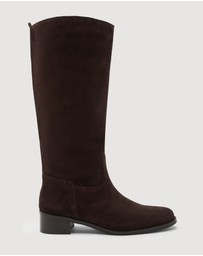 Assembly Label - Stevie Suede Riding Boots