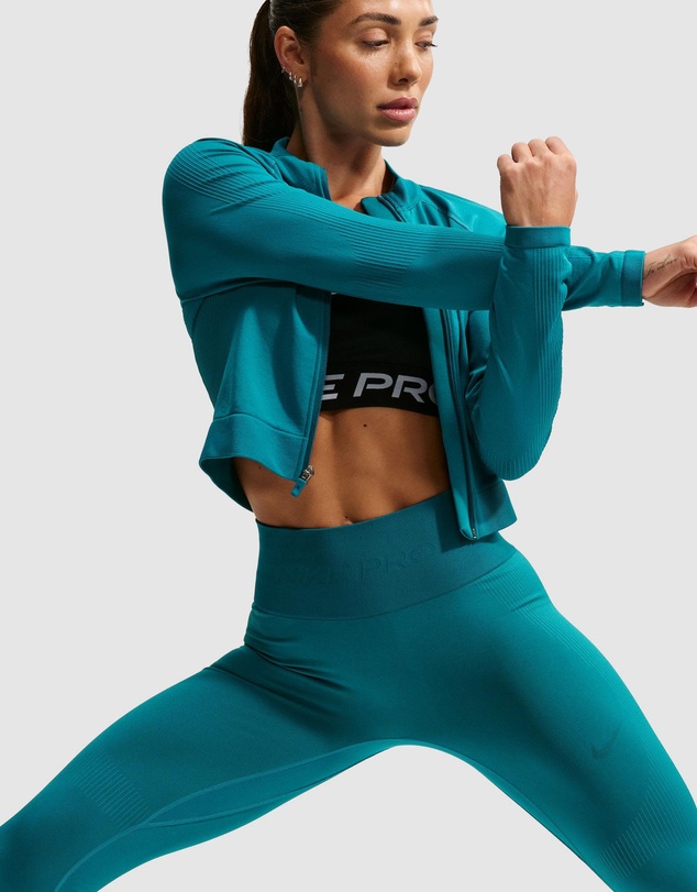 Nike - Nike Pro Seamless High-Waisted 7/8 Leggings