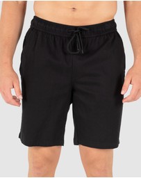 UNIT - UNIT Pivot Mens Elastic Waist Chino Shorts