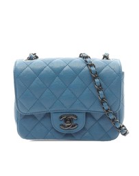 Pre-Loved by Azura Reborn - Pre-Loved Mini Square Classic Lambskin Single Flap