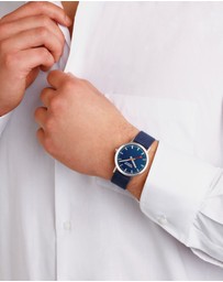 Mondaine - Mondaine Official Swiss Railways Classic Deep Blue Watch