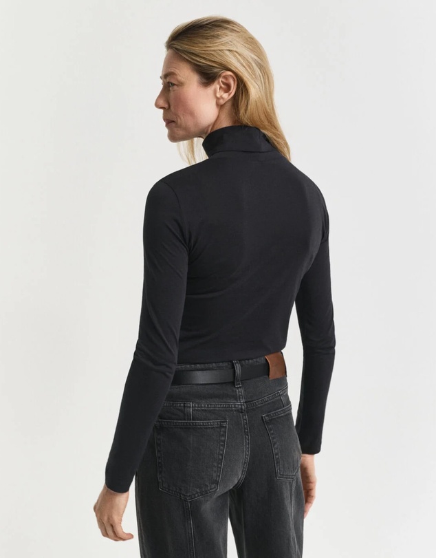 Gant - Lightweight Cotton Turtleneck Top