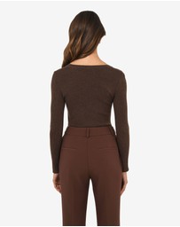 Forcast - Samira Scoop Neck Knit