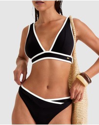 TALA - Contrast Plunge Bikini Top