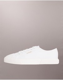 Calvin Klein - Alvaro Cotton Canvas Logo Trainers