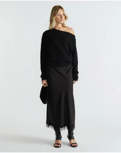 Decjuba - Abigail Tipped Shoulder Knit