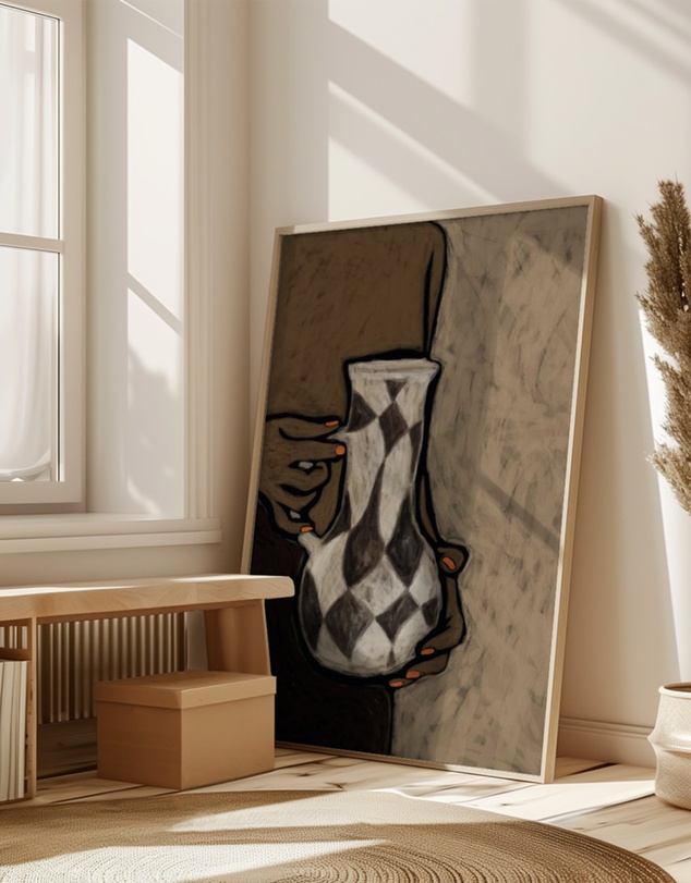 Olive et Oriel - KH Studio - Before Dinner by Karla Hyman Art Print