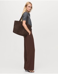 M.N.G - High-Waist Straight Trousers