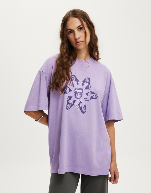 Cotton On - The Lcn Music Boxy Graphic Tee