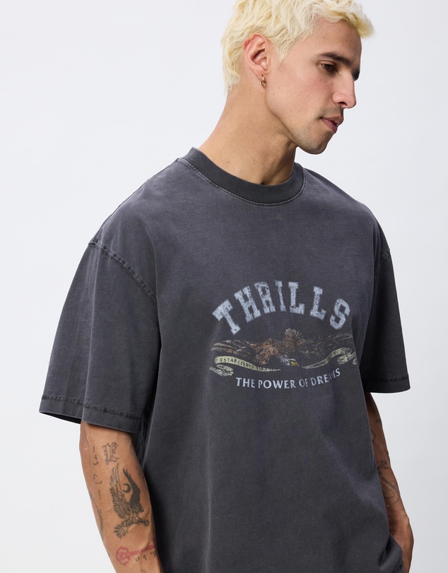 Thrills - The Power Of Dreams Oversize Box Crop Tee