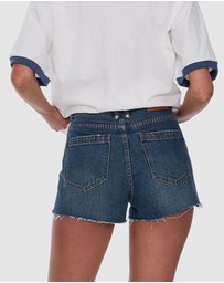 Thrills - Sadie High Rise Micro Shorts