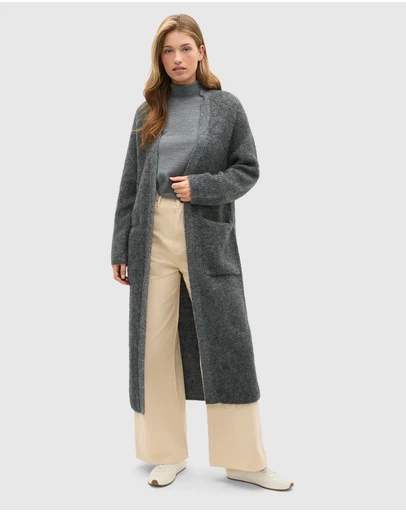 Seed Heritage - Mohair Blend Longline Cardigan