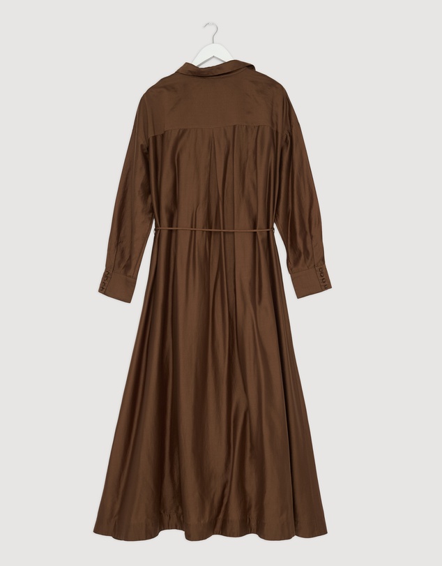 Revibe - Repaired Minima Esenciales Paloma Maxi Shirt Dress - AU 16
