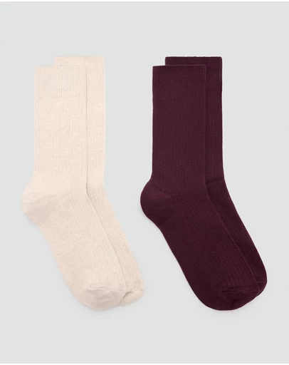 M.N.G - 2-Pack Duo Socks