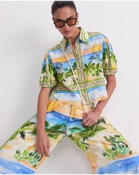 Sportscraft - Sunset Palm Blouse