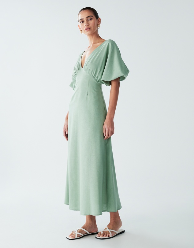 ST MRLO - Palm Midi Dress