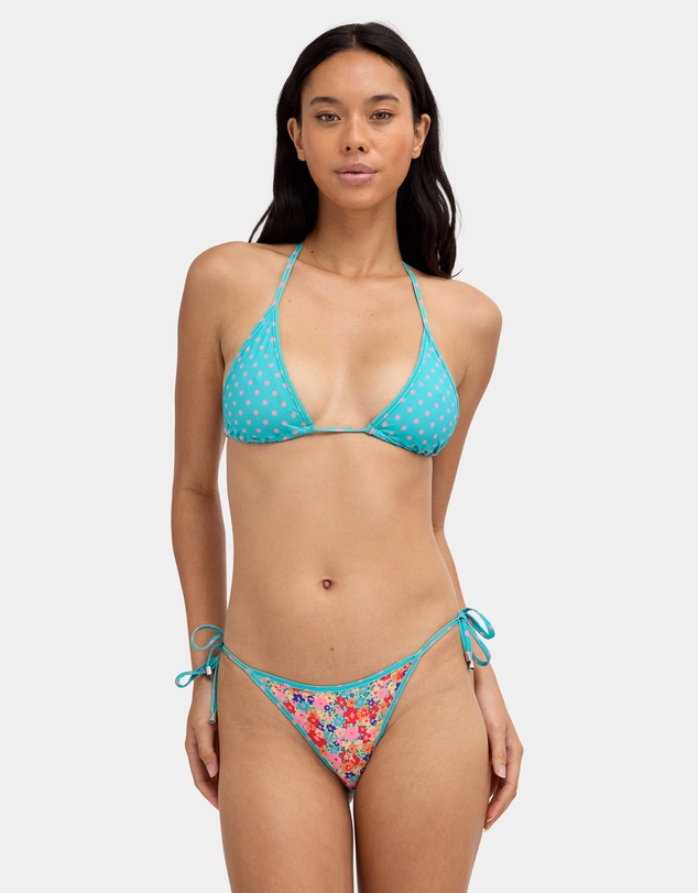 Billabong - Womens Ditsy Pop Reversible Retro Tri Bikini Top
