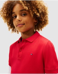 Tommy Hilfiger - Essential Flag Embroidery Regular Fit Polo - Teens