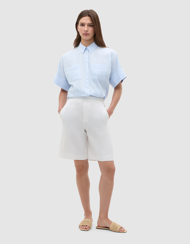 Seed Heritage - Cotton Stripe Pocket Shirt