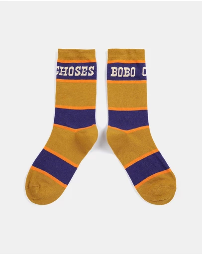 Bobo Choses - Bobo Choses Pop Stripes Long Socks - Babies-Kids