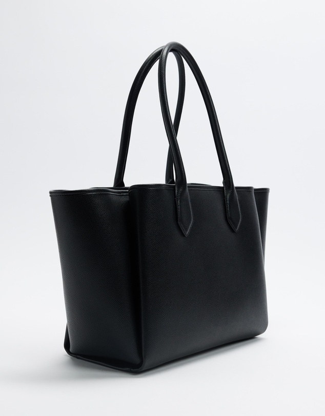 Emporio Armani - Tote L Mini Grana Spuntata