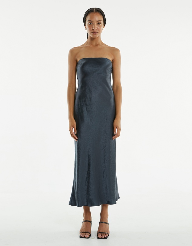Third Form - Crush Bias Strapless Dress