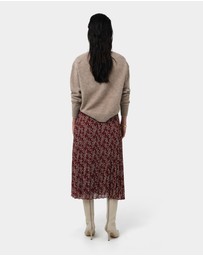 Forcast - Rema Floral Pleated Skirt