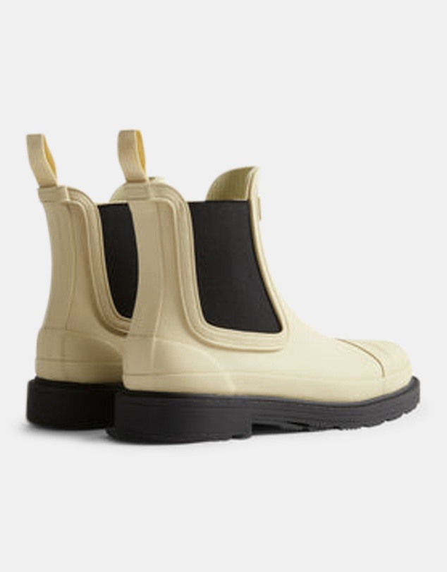 Hunter - Women's Chelsea Commando Boot Gravel/Black
