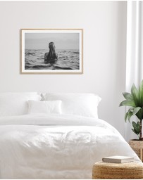 Olive et Oriel - L'Ocean I Art Print