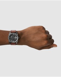 Fossil - Fossil Machine Brown Watch FS5900