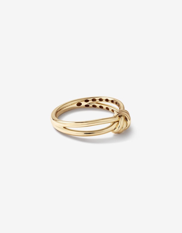 Michael Hill - Knot Split Band Ring in 10kt Yellow Gold
