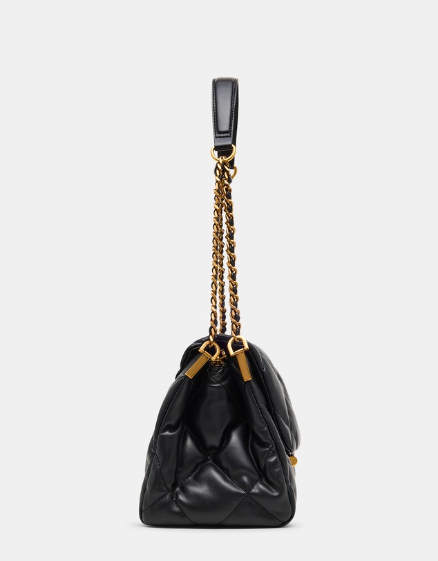 Steve Madden - BColette Black/Gold Shoulder Bag