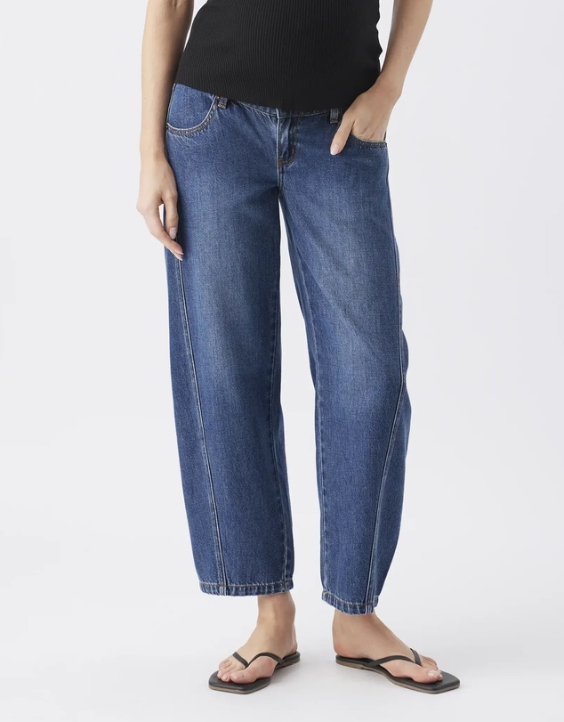 Ripe Maternity - Lex Barrel leg Jean