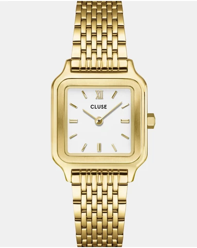 Cluse - Gracieuse Petite White/Gold Link