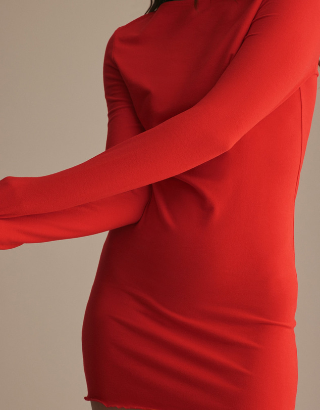 Resting - CloudKnit Jersey Marnie Long Sleeve Dress