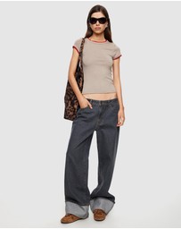 Lioness - Top Model Cuffed Jeans