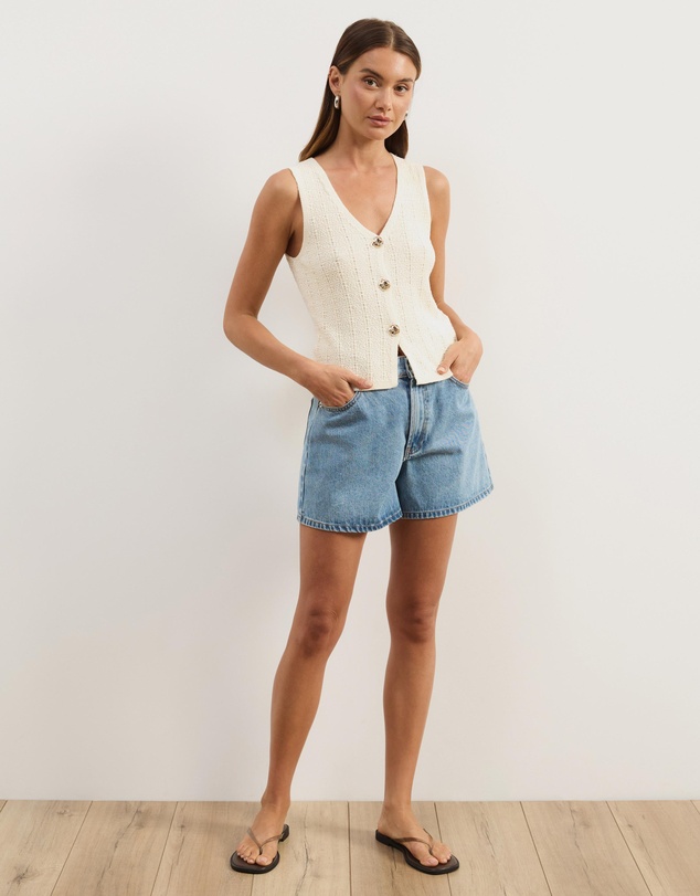 Atmos&Here - Tia Sleeveless Knit Vest