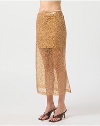 Third Form - Reflection Sequin Midi Skirt