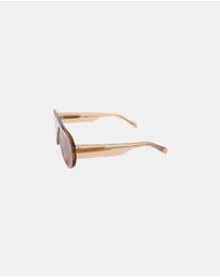 Soda Shades - Rozalia Russia x Soda Shades - Shade 004 Crystal Taupe